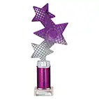 Purple Trinity Super Star Trophy 265mm