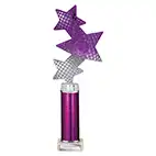 Purple Trinity Super Star Trophy 315mm