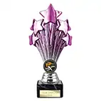 Purple 5 Star Trophy 200mm