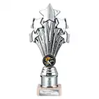 Silver Super 5 Star Trophy 215mm