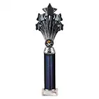 Black Super 5 Star Trophy 340mm