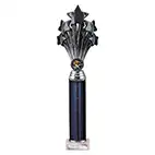 Black Super 5 Star Trophy 365mm