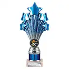 Blue Super 5 Star Trophy 215mm