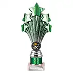 Green Super 5 Star Trophy 215mm