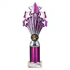 Purple Super 5 Star Trophy 265mm