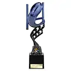 Innov8 Blue Rugby Trophy 250mm
