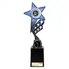 Blue Innov8 Star Trophy 275mm