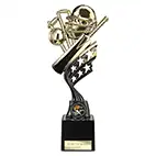 Innov8 Gold Cricket Trophy 230mm