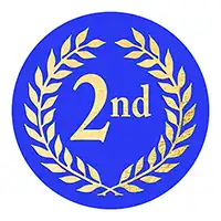 2nd Place Centre 25mm