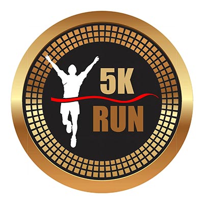 5K Run Centre 25mm