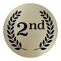 2nd Place Centre 25mm